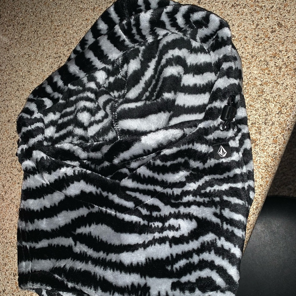 Volcom white tiger advent hood/ balaclava